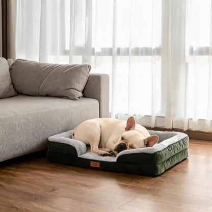 Orthopedic Dog Bed Medium Size Dog, Memory Foam Dog Bed Couch, 30" L