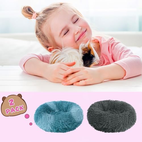 PETKNOWS 2 Pack Guinea Pig Beds Warm Winter Hamster Small Animal Bed