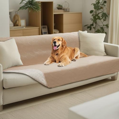 Luciphia Waterproof Couch Cover for Dogs, Non-Slip Pet Sofa Protector