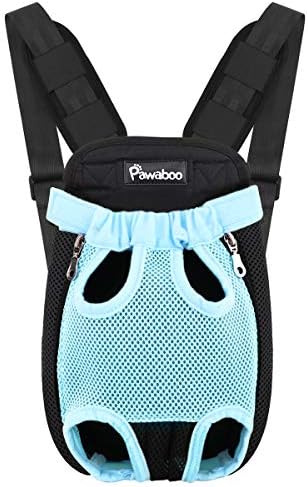 Pawaboo Pet Front Carrier Backpack for Small Medium Dogs