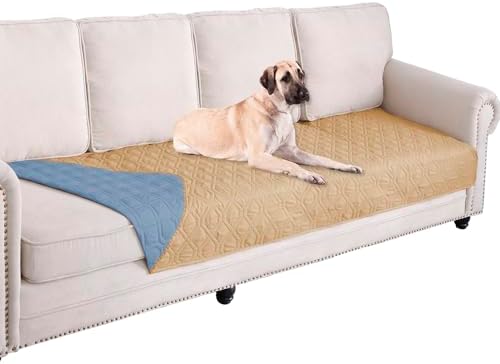 Ameritex Waterproof Dog Bed Cover Pet Blanket for Furniture Bed Couch Sofa Reversible