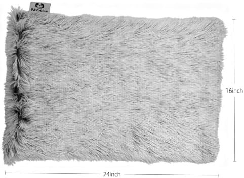 PJYuCien Lightweight and Portable Soft Pet Blanket, 16"x24", Gray