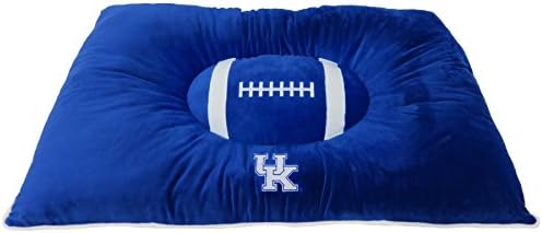 Pets First NCAA PET BED- Kentucky Wildcats Soft & Cozy Plush Pillow Bed. - Sports Dog Bed. Cuddle, Warm Collegiate Mattress Bed for Cats & Dogs