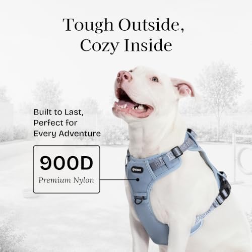 Fei & Eve Tactical Dog Harness, No Pull Dog Vest with Magnetic Buckle