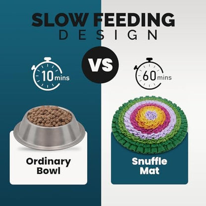 PET ARENA Snuffle Mat Dog Puzzle Toy Adjustable Interactive Feeder