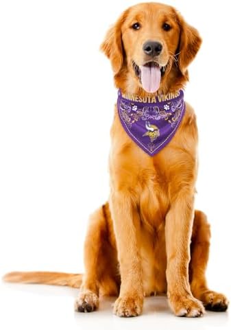 Littlearth NFL Reversible Pet Bandana - Officially Licensed Teams, Sizes XS to XL