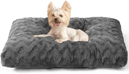 EHEYCIGA Washable Dog Beds for Small Dogs, 23x18 Inch Pet Bed, Charcoal