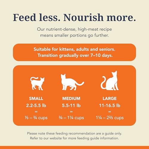 Feline Natural - High Protein Freeze Dried Dry Cat Food with 98% Meat
