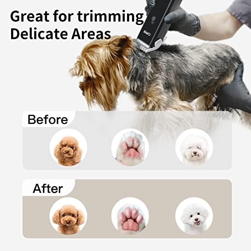 Home Professional Dog Grooming Kit Clipper Low Noise USB Rechargeable for Dog Cat