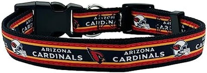 New & Improved Pets First NFL Licensed PET Collar- Heavy-Duty, Strong, and Durable New Dog Collar. Available in 32 Football Teams and 4 Sizes