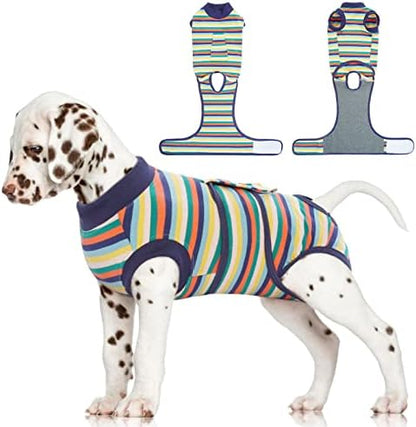 FUAMEY Dog Surgery Recovery Suit, Surgical Suit for Dogs Onesie for Surgery