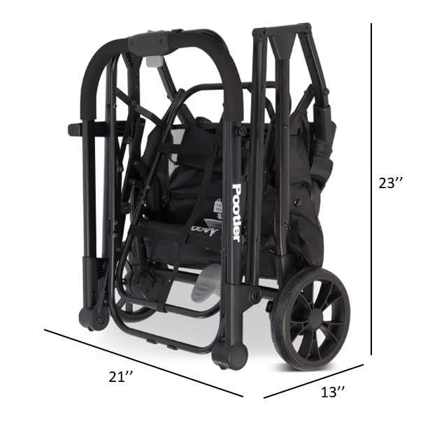 Joovy Pootler 2-in-1 Pet Stroller and Carrier
