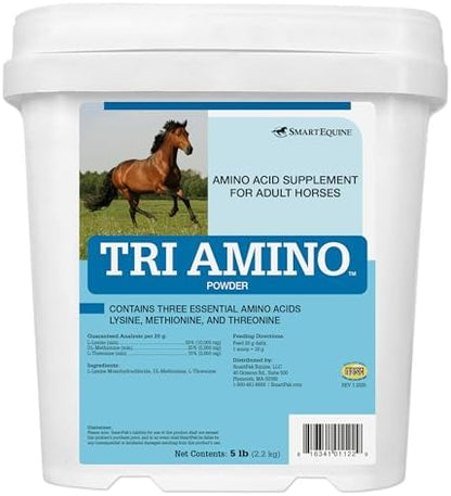 Uckele Tri Amino Horse Supplement - Equine Vitamin & Mineral Supplement - 5 Pound (lb)