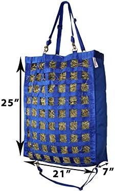 Derby Originals Front Web Slow Feeder Horse Hay Bag Super Tough Bottom with 6 Month Warranty