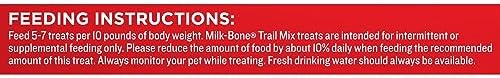 Milk-Bone Trail Mix, Crunchy & Chewy Dog Treats, 20 Oz. Bag
