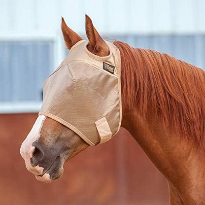 Cashel Company Economy Small Horse Fly Mask Tan Arab/Small