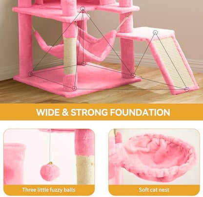YITAHOME 75-Inch Tall Cat Tree Indoor