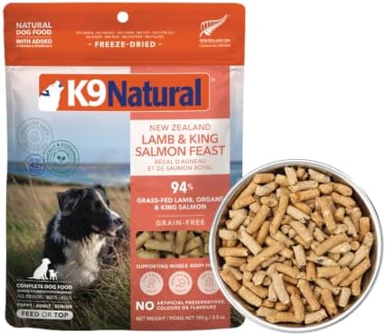 K9 Natural - Freeze Dried High Protein Grain-Free Dog Food Or Topper