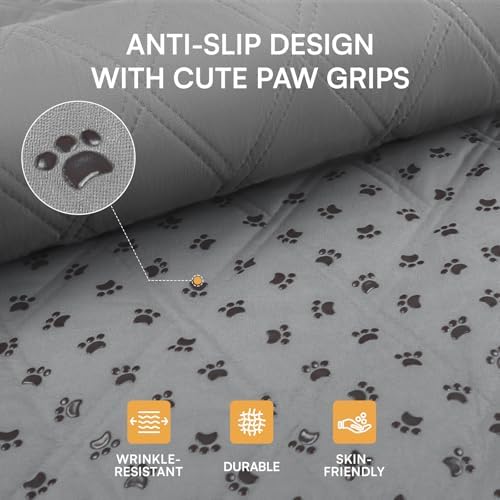 Luciphia Waterproof Couch Cover for Dogs, Non-Slip Pet Sofa Protector