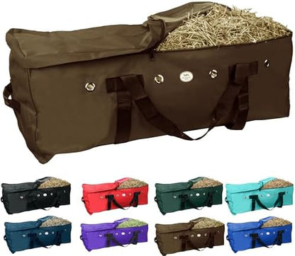 Heavy-Duty 1200 D Nylon Fabric Storage Bag, Large 44" x 20" x 16" and Extra Large 53" x 29" x 21", Brown – Majestic Ally