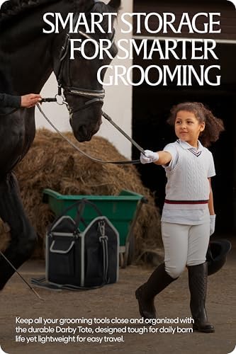 Equinavia Darby Horse Grooming Bag, Collapsible Tote with Strap, One Size
