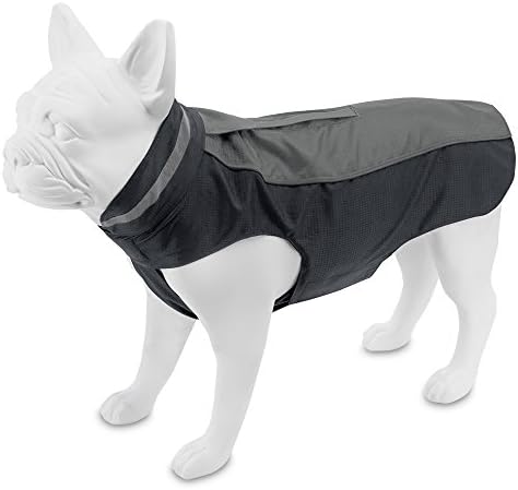Voyager Dog Windbreaker by Best Pet Supplies - Gray, X-Large