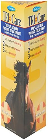 Farnam Triple Action Wound Treatment | for Horses, Ponies and Dogs | 4 oz