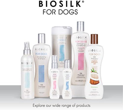 BioSilk for Dogs Silk Therapy Moisture Dog Shampoo, 12 Fl Oz, 2-Pack