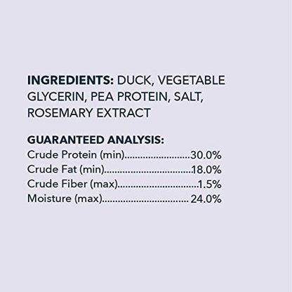 Amazon Brand - Wag Soft & Tender American Jerky Dog Treats – Duck Bites, 16 Ounce (Pack of 1)