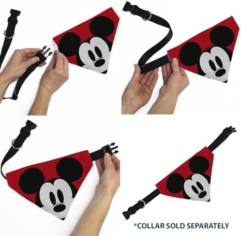 Disney Pet Bandana Slide On Slip Through