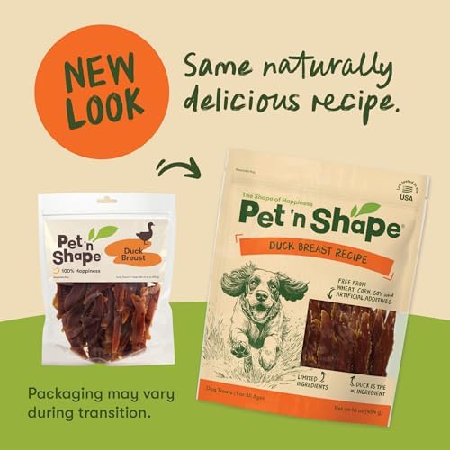 Pet 'n Shape Duck Breast Jerky Dog Treats - 16 Ounce