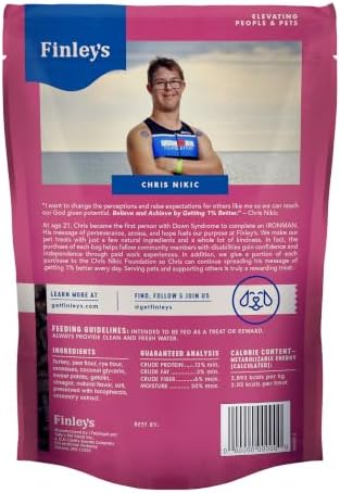 Finley's Training Treats Turkey Soft Low Calorie Dog Treats, 16oz, 6 Pack