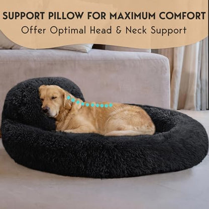 XL Dog Beds for Large Sized Dog - 45'' Extra Large Dog Bed, Washable, Soft