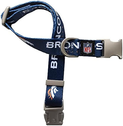 Littlearth NFL Detroit Lions Pet Premium Collar, Team Color, Small