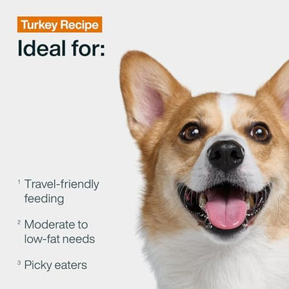 JustFoodForDogs JustFresh Fresh Wet Dog Food or Topper - Turkey, 7 Pack