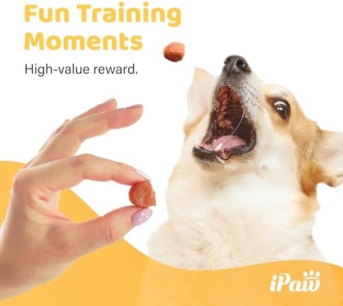iPaw Chicken Tots Dog Treat,SQF-Certified Production Process,Training Treat