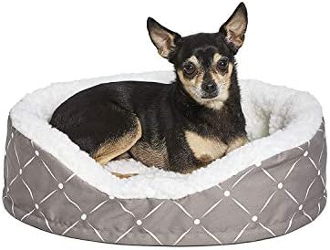 MidWest Homes for Pets CU20MRD Couture Orthopedic Cradle Pet Bed for Dogs & Cats, X-Small