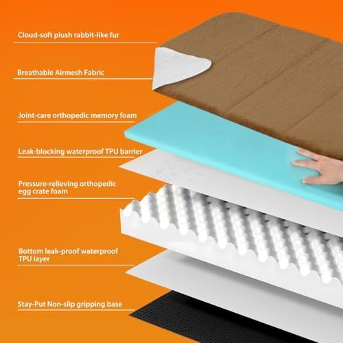 Dog Bed for XX Large Dog - Orthopedic Pet Beds with Memory Foam