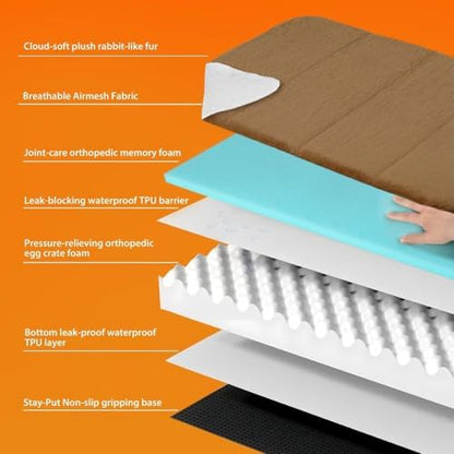 Dog Bed for XX Large Dog - Orthopedic Pet Beds with Memory Foam