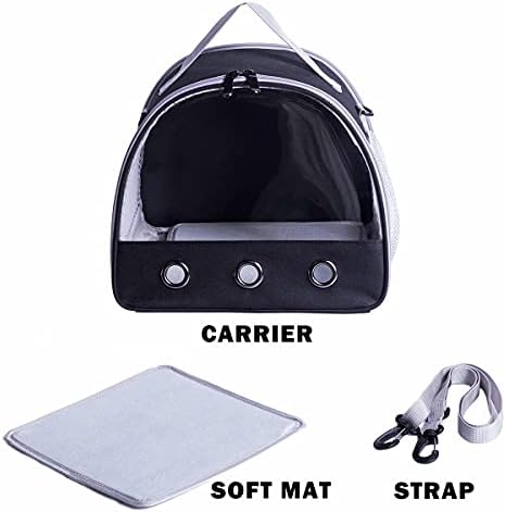 Guinea Pig Carrier, Small Animal Bird Rabbit Turtle Carrier Bag, African Hedgehog Portable Travel Carrier Outdoor Hangbag, Bird Rabbit Guinea Pig Squirrel Carrier