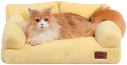 Hollypet Small Dog Large Cat Bed Puppy Couch Beds for Pets up to 25 lbs