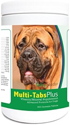 Healthy Breeds Bullmastiff Multi-Tabs Plus Chewable Tablets 365 Count