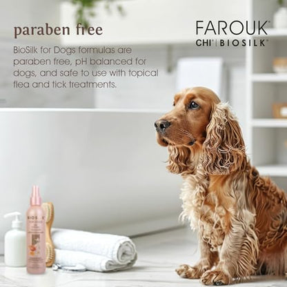 BioSilk Irresistible Deodorizing Dog Spray, Jasmine Honey Scent, 8 Fl Oz