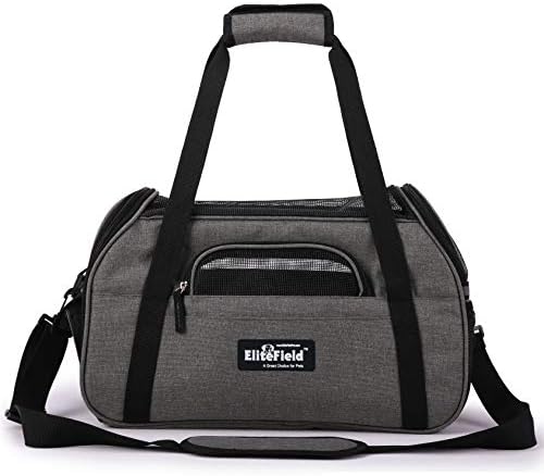 EliteField Soft-Sided Pet Carrier for Cats & Small Dogs (3-Year Warranty)
