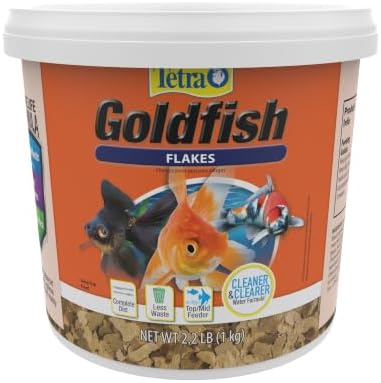 Tetra Goldfish Flakes Fish Food, 2.2 lbs