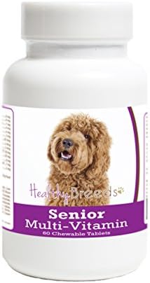 Healthy Breeds Labradoodle Senior Dog Multivitamin Tablets 60 Count