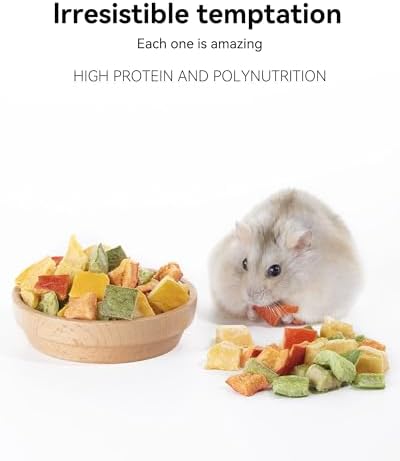 Niteangel Hamster Snack & Treats Toy - Freeze-Dried Sweet Pepper