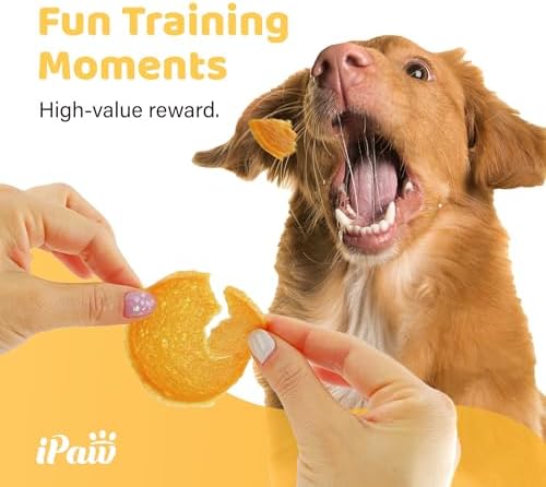 iPaw Chicken Chip Dog Treat,SQF-Certified Production Process,Training Treat