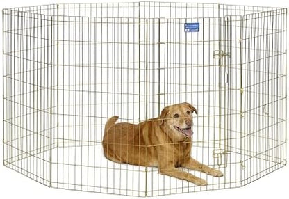 MidWest 42-Inch Exercise Pen, Single Door, 16 Sq Ft Play Area