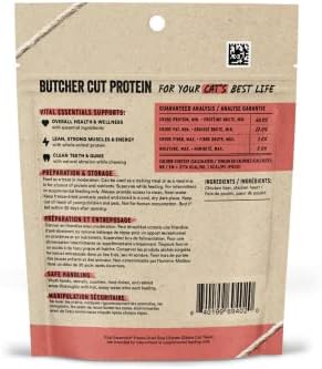 Vital Essentials Freeze Dried Raw Cat Treats | Chicken Giblets | 1 oz | Pack of 2